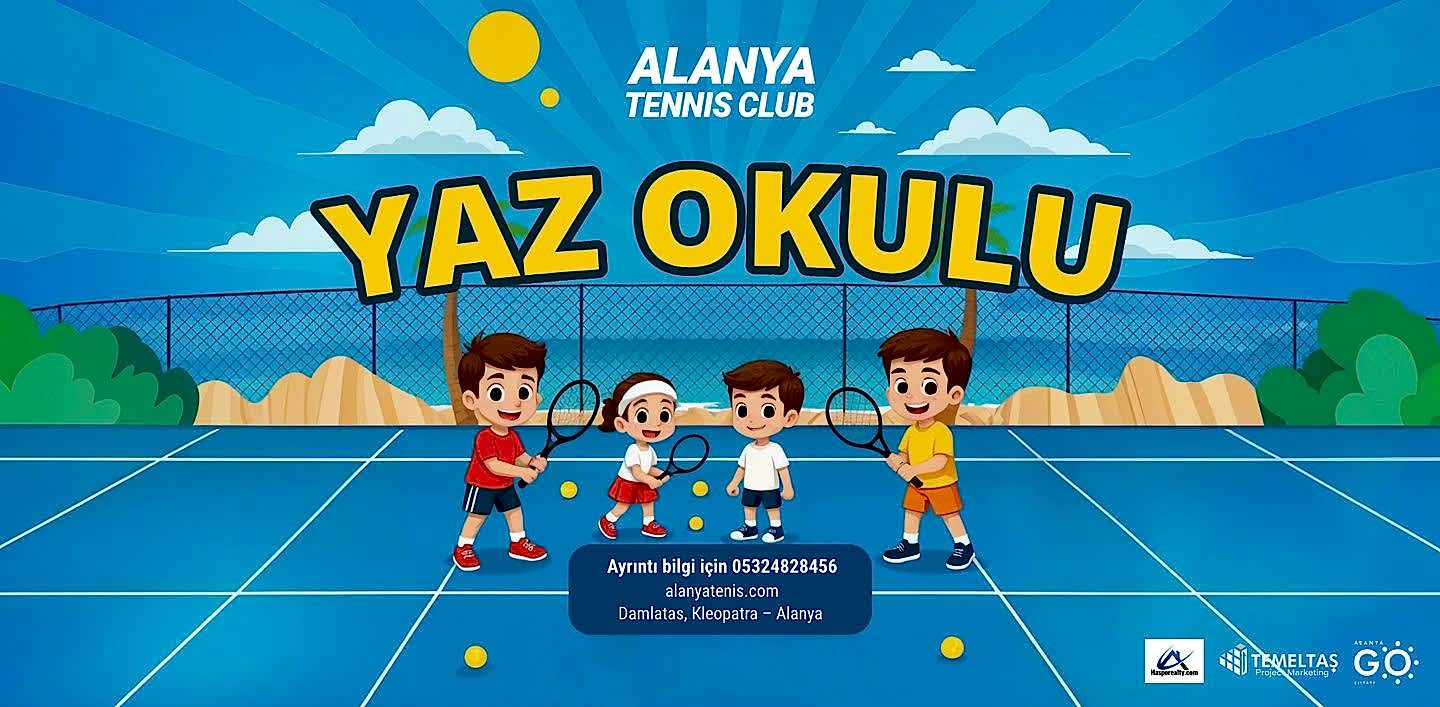 Alanya tennis banner