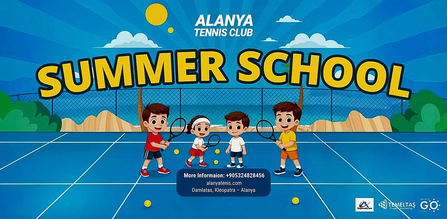 Alanya tennis banner